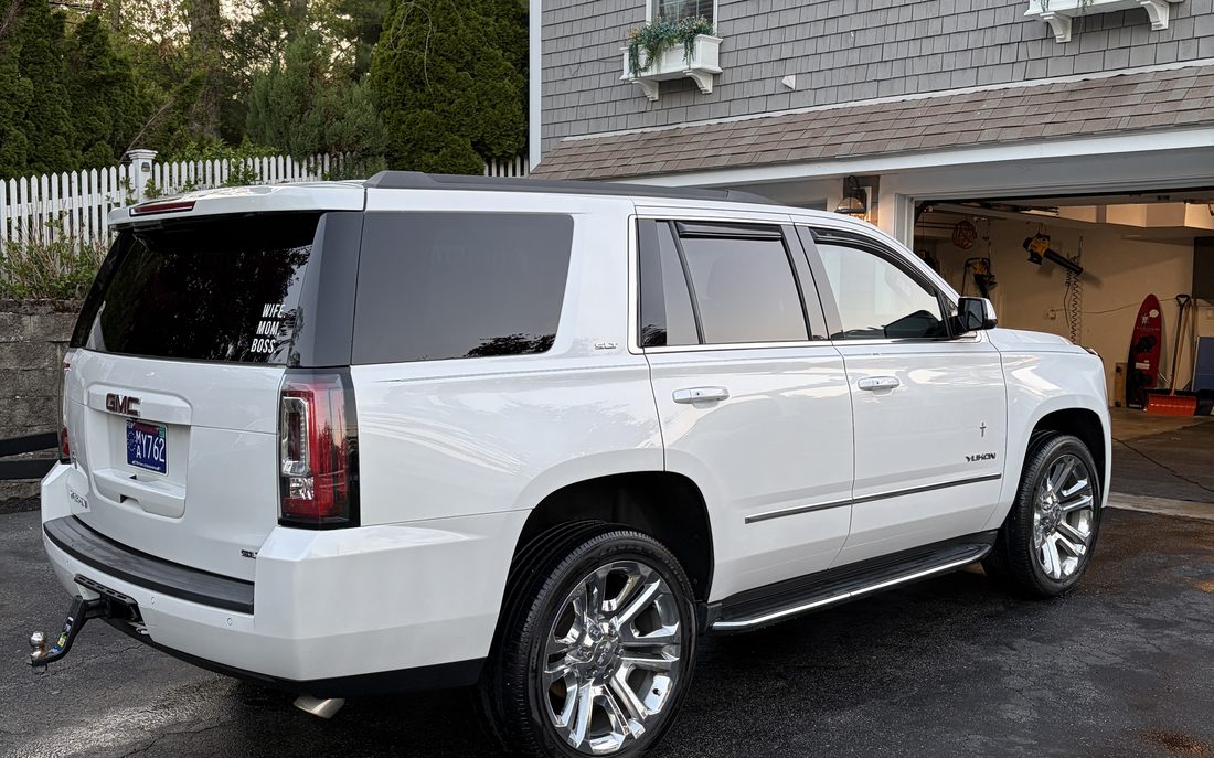 Freshly detailed GMC Yukon
