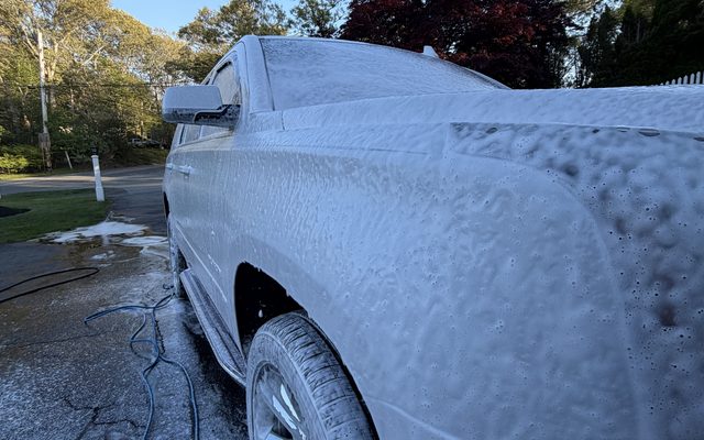Snow foam wash